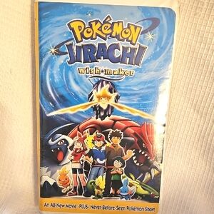 MiraMax Pokemon "Jirachi" Wish Maker VHS Not Rated